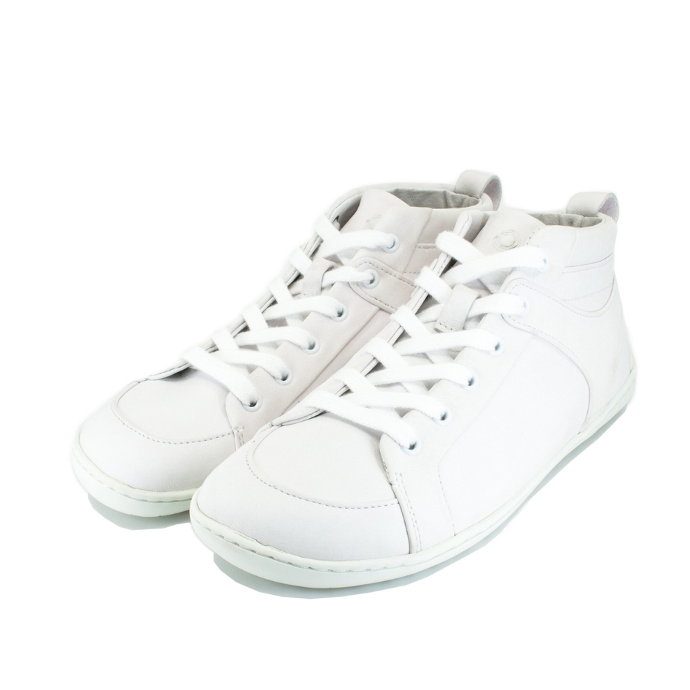 Mukishoes Barefoot Shoe - Cloud Leather High-top Sneakers
